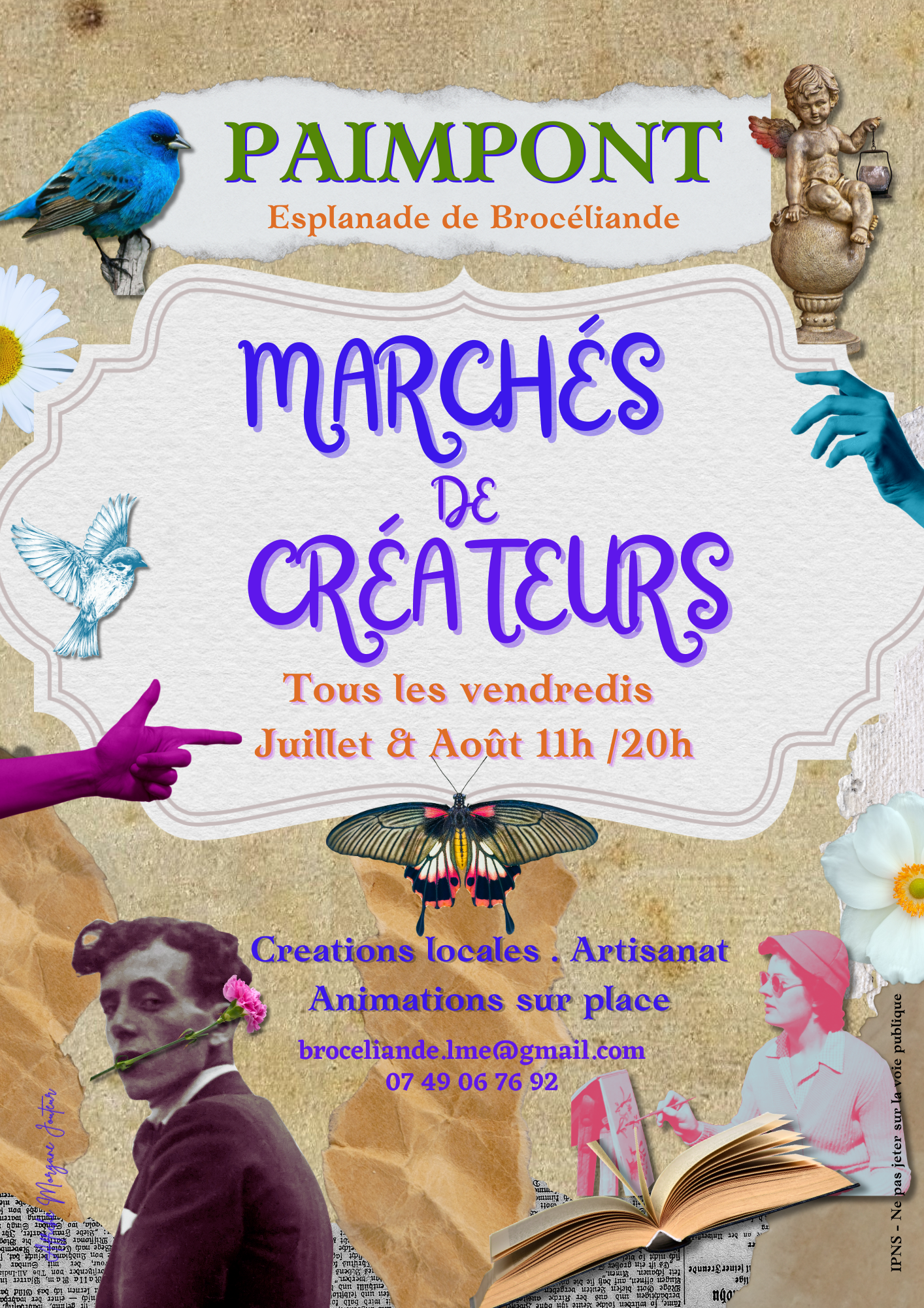 Les Marchés Enchantés, Marchés artisanaux à Paimpont